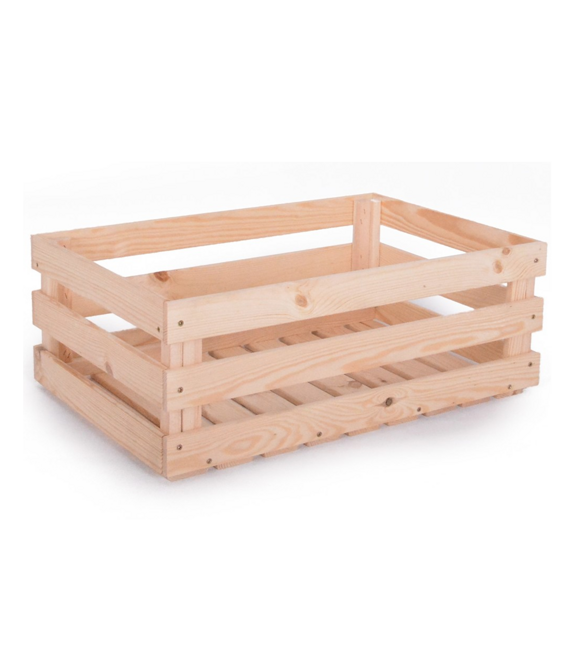 Apfel Holzkiste groß 59 x 39 cm Rojaplast 332002