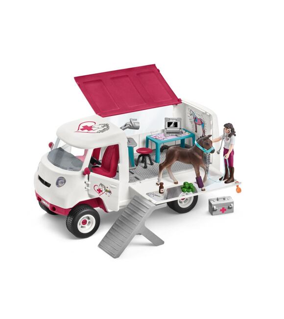 Mobile Tierklinik mit Stute und Pfleger, neue Schleich 102642439