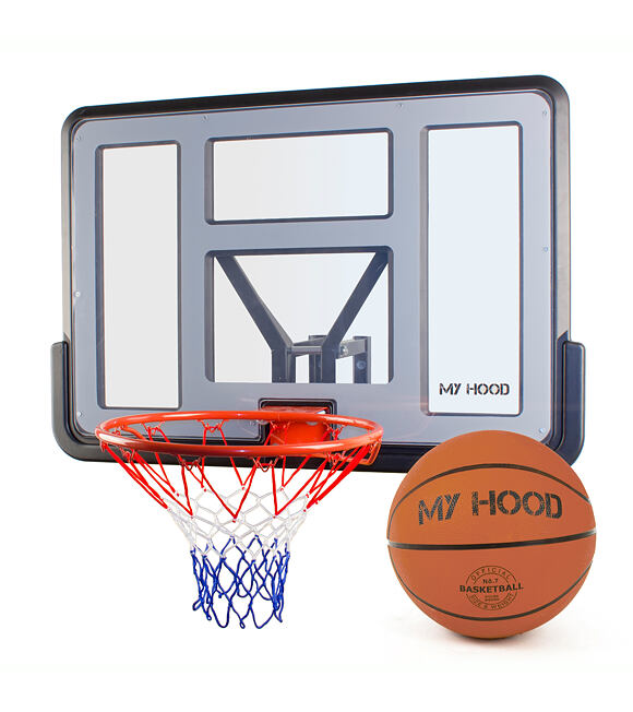 Pro Basketballkorb und Ball-Set My Hood 304013