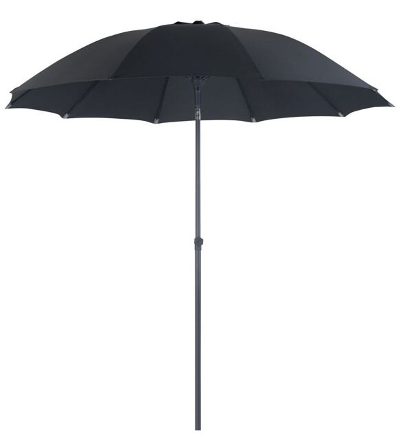 Roja Alu Kippbarer Sonnenschirm 270 cm, grau ROJAPLAST 607/96