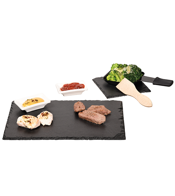 Raclette-Set, Schiefer KESPER 38141