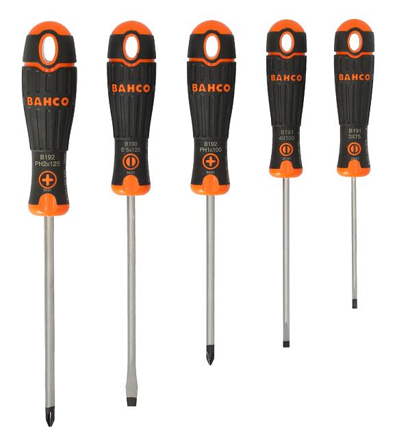 BahcoFit Schraubendreher-Set 5 Stk. BAHCO B219.015