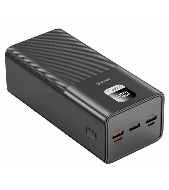 Power Line Powerbank 50 000 mAh, 100 W, Power Delivery, schwarz SWISSTEN 22013942