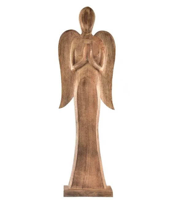 Engel 23 x 7 x 78 cm, Mangoholz INDECOR X13062