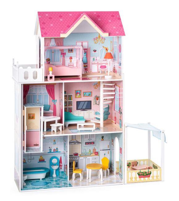 Rosa Haus mit Aufzug Malibu neu Woody 102191333