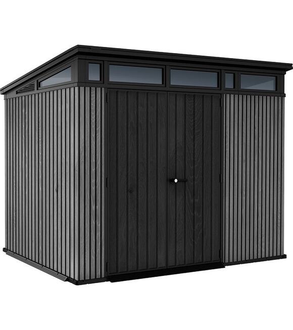 Pent Signature Gartenhaus 9x7, 279 x 226 x 216 cm, grau KETER 259820