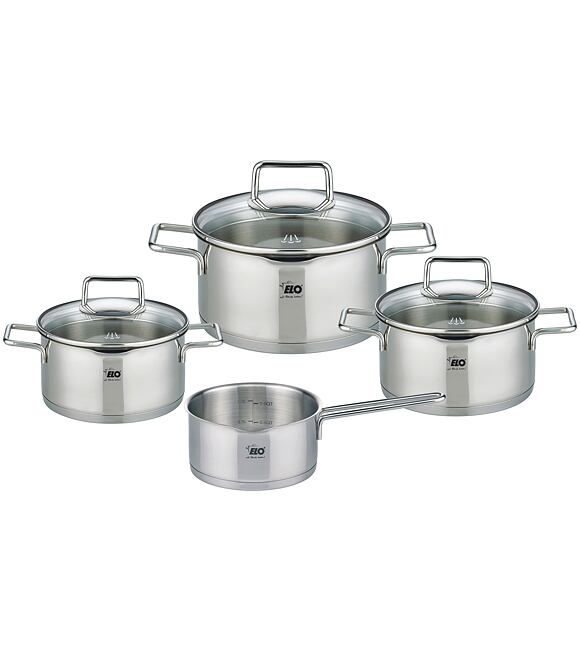 Smart Steam Kochtopf-Set 4-teilig, Edelstahl ELO 72404