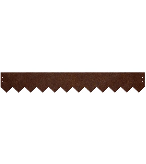 Modo Garten-Beeteinfassung 92 × 14 cm, Corten CORGARDEN 1022