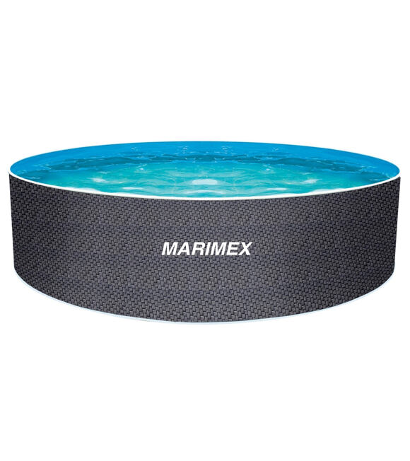 Orlando Premium DL Framepool ø 4,60 x 1,22 m, Motiv Ratan MARIMEX 10340264