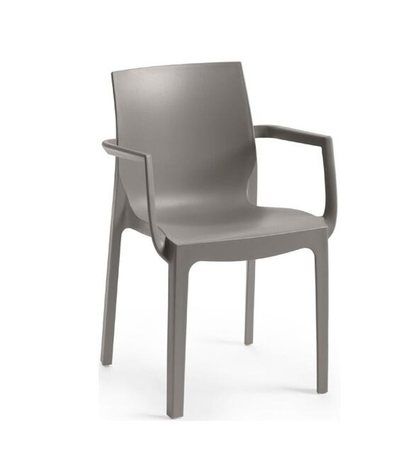 Emma Armchair Sessel, Grau ROJAPLAST 481955