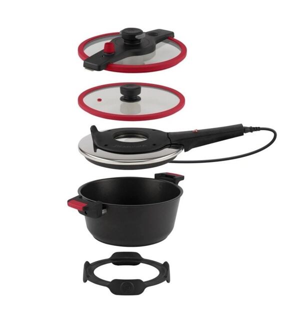 Tria Red Elektrischer Multifunktionstopf - Rot T41/41 REMOSKA