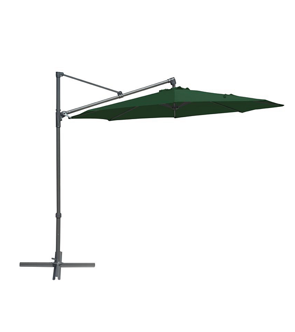 Roja Sonnenschirm seitlich ø 300 cm, grün ROJAPLAST 607/101