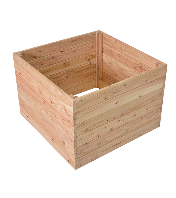 Premium-Holzhochbett 70 x 70 x 50 cm, Lärchenholz ROJAPLAST 9213