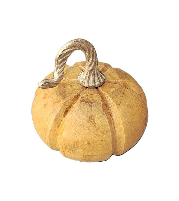 Großer Mangoholz-Kürbis 16 x 14 cm Prodex 54413350