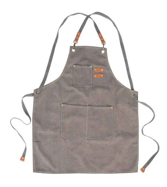 Canvas Grill Küchenschürze, grau ORION 960871
