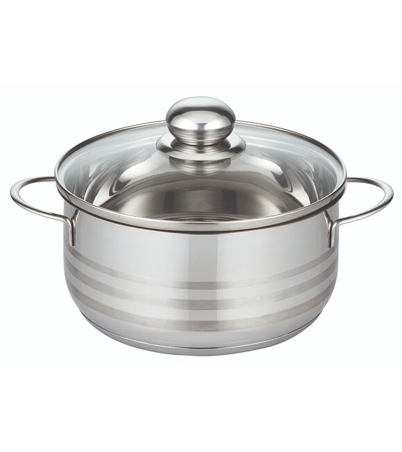 Brillant Topf Ø 16 cm, 1,3 l, Edelstahl ELO BASIC 22116