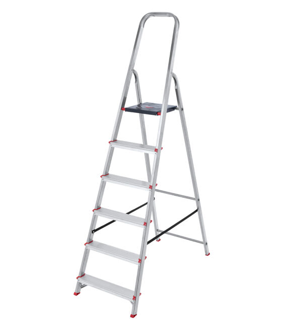 Trittleiter 5+1, aus Aluminium VENBOS VEN.3060