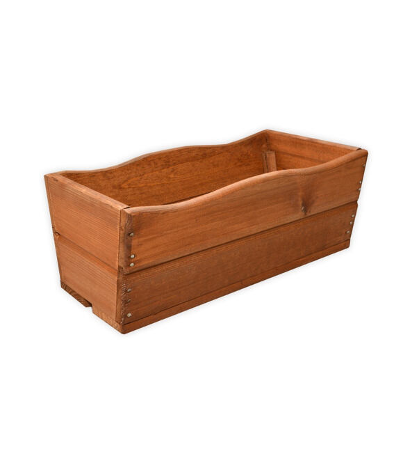 Holzblumenkasten 44 cm - braun 48/8