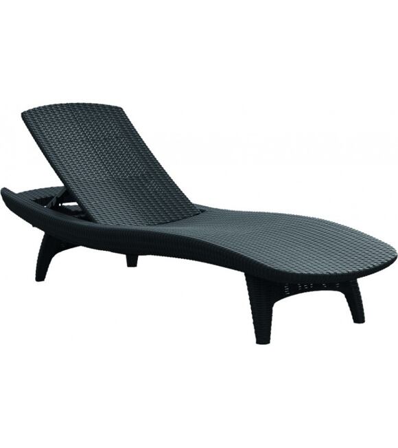 Pacific Gartenliege 197 x 75 x 41 cm - graphit KETER 203729