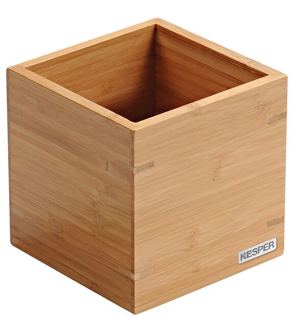 Universeller Organizer, 13 x 13 x 13 cm, Bambus KESPER 58190