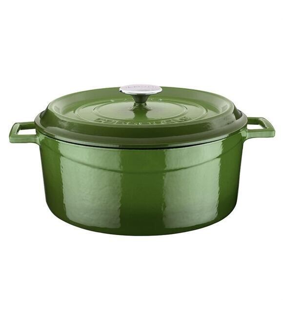 Topf Ø 32 cm, 9,8 l, gusseisen, grün LAVA METAL LVYTC32K2G