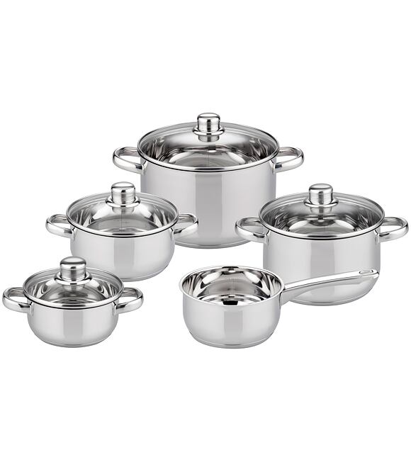 Galactica Topf-Set 5-teilig, Edelstahl ELO BASIC 22005