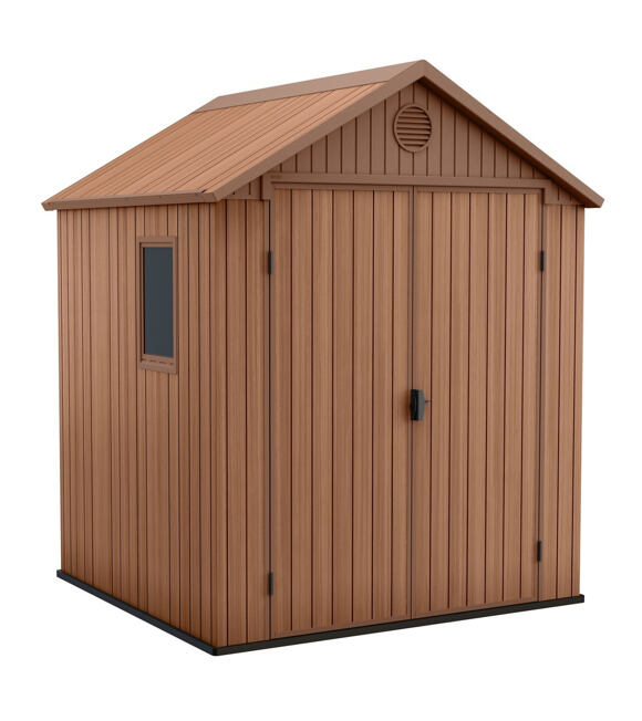 Darwin Gartenhaus 6x6, 190 x 221 x 182 cm, braun KETER 249360
