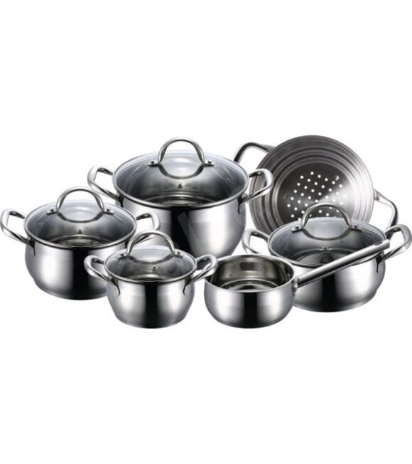 Edelstahl Topf-Set Bergner BG-6529