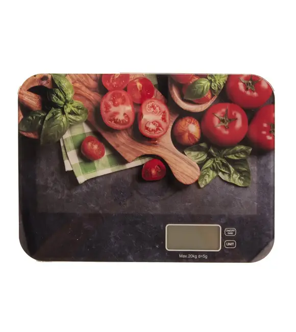 Digitale Küchenwaage, 20 kg, Glas ORION 130599