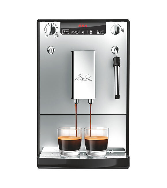 Solo® & Milk Kaffeevollautomat - silber MELITTA 6613204