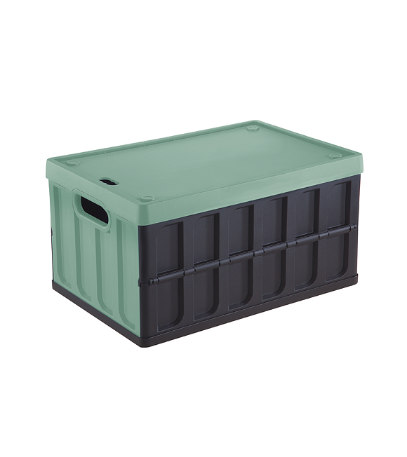 Faltschachtel 46 l mit Deckel schwarz/grün TONTARELLI 8034118814