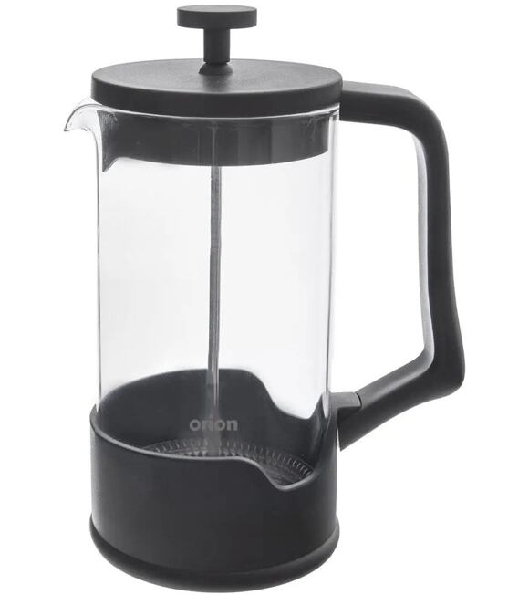 Black French Press Kanne 1 l ORION 156016