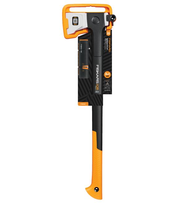 Set Spaltaxt (M) X28 + Xsharp™ Schärfer für Messer und Äxte FISKARS 1075433