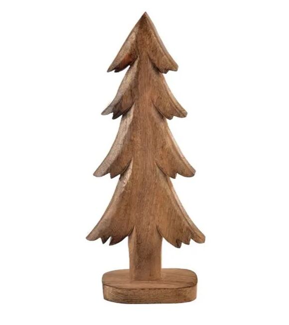 Baum 9 x 6 x 25 cm, Mangoholz INDECOR X13091