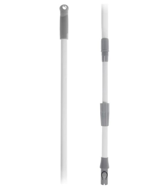 Teleskopstiel mit Clip Clean System 94–158 cm, Edelstahl/Kunststoff ORION 711522