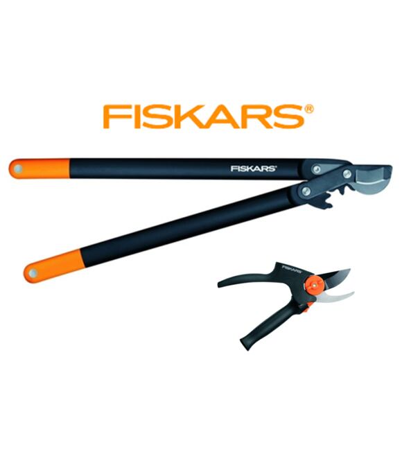 PowerGear II Bypass-Getriebeastschere + PowerGear Rollgriff-Gartenschere