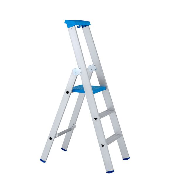 PROFI Stehleiter 1×3 Sprossen, Aluminium VENBOS VEN.6030