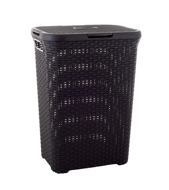 CURVER Wäschebox RATTAN 60l – braun 00707-210