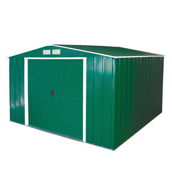 Colossus Eco XL Gartenhaus 9,7 m², grün DURAMAX 61261