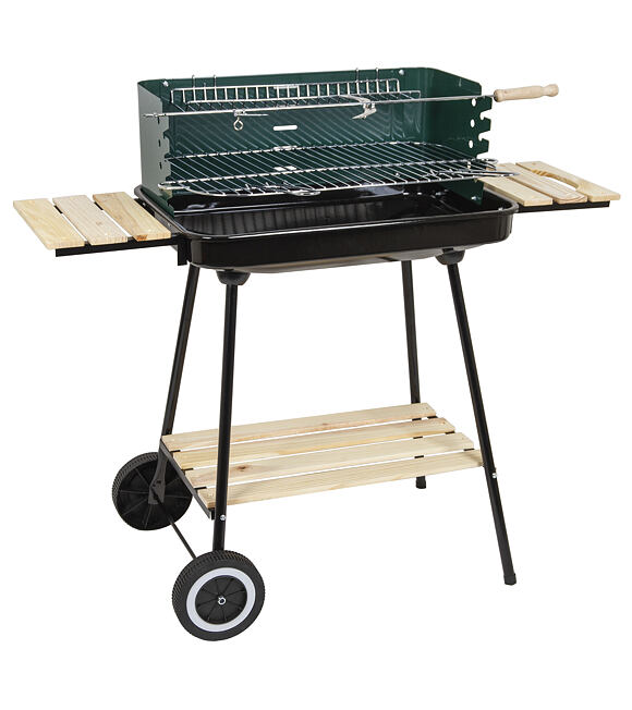 Holzkohle-Grillwagen 58 x 38 cm GrillChef LANDMANN 11530