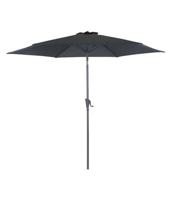 Roja Kippbarer Sonnenschirm ø 300 cm, grau ROJAPLAST 607/90