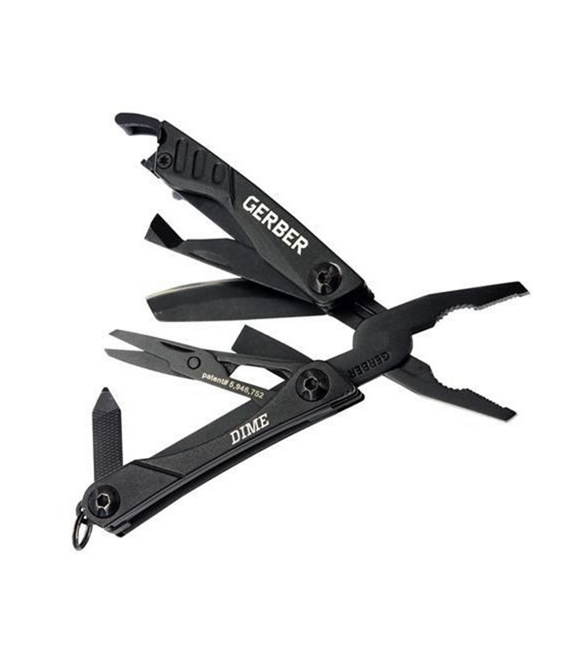 Multitool Dime Multifunktionszange schwarz Gerber 1027819