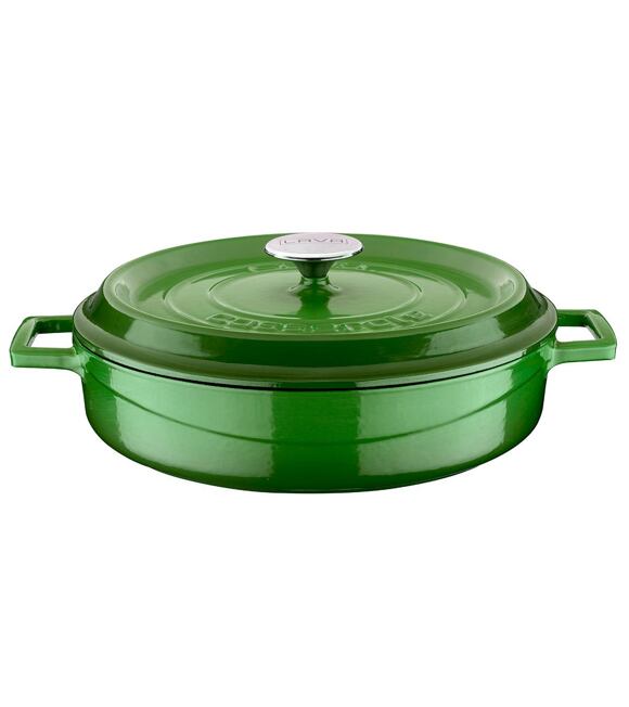 Topf Ø 28 cm, 3,5 l, gusseisen, grün LAVA METAL LVYST28K2G