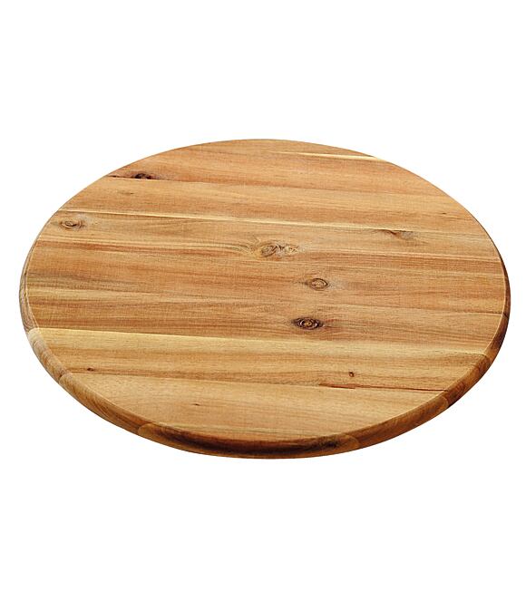 Drehbares Servierbrett, ø 40 cm, Akazienholz KESPER 28448