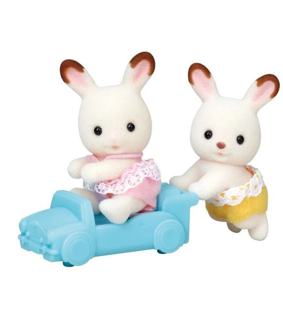Zwillings-Babys Chocolate-Kaninchen SYLVANIAN FAMILY 10395420
