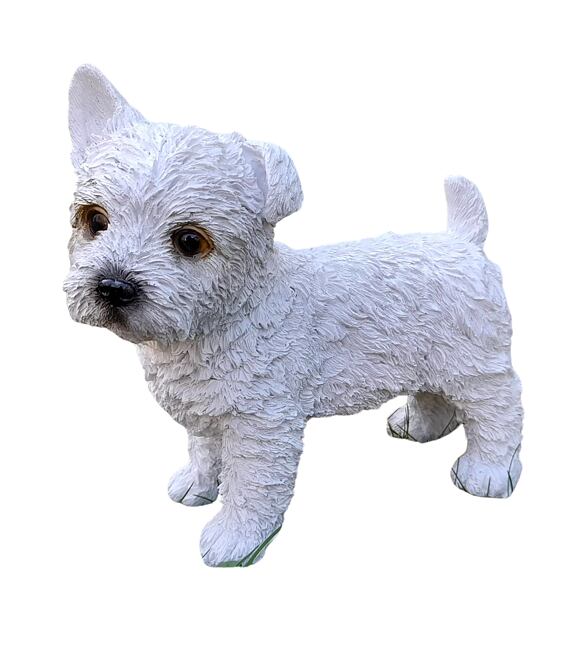 Hund Westie 22 x 20 cm, Polyresin PRODEX RES273