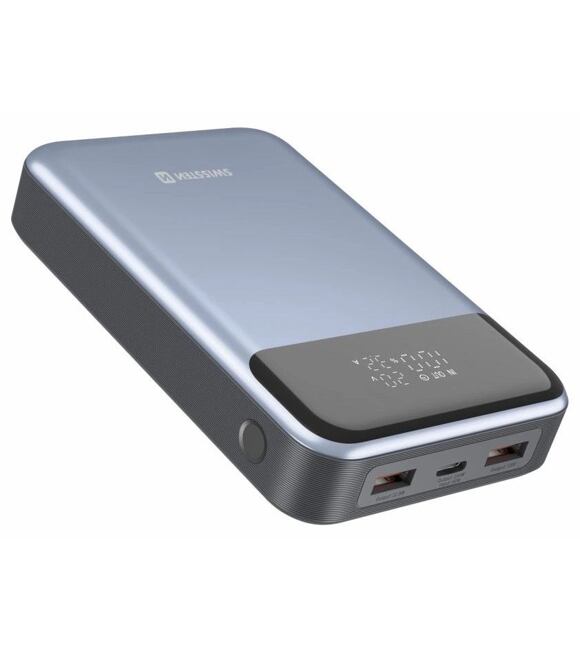Powerbank 20 000 mAh, 100 W, Power Delivery für Notebooks, blau SWISSTEN 22013932