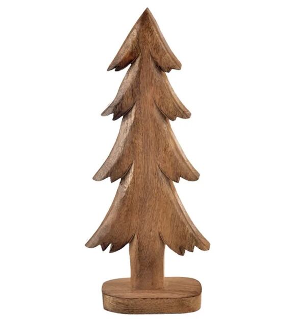 Baum 15 x 7 x 42 cm, Mangoholz INDECOR X13093