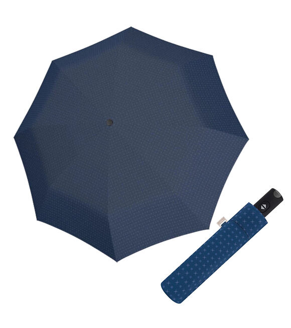 Carbonsteel Magic Herren-Vollautomatik-Regenschirm, blau DOPPLER 744867F02
