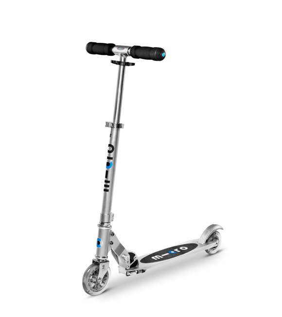 Sprite tretroller matt silber Micro SA0019